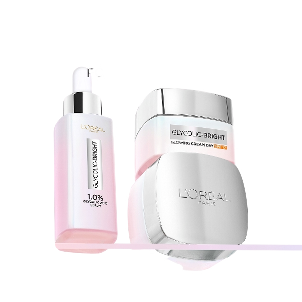 LOreal Paris - Glycolic Bright Instant Glowing Face Serum - 15ml