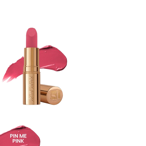ST London - Matt Moist Long-Lasting Lipstick - Pin Me Pink