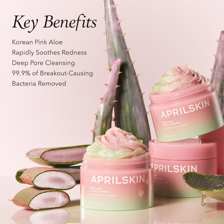 Pink Aloe Pack Cleanser 120g