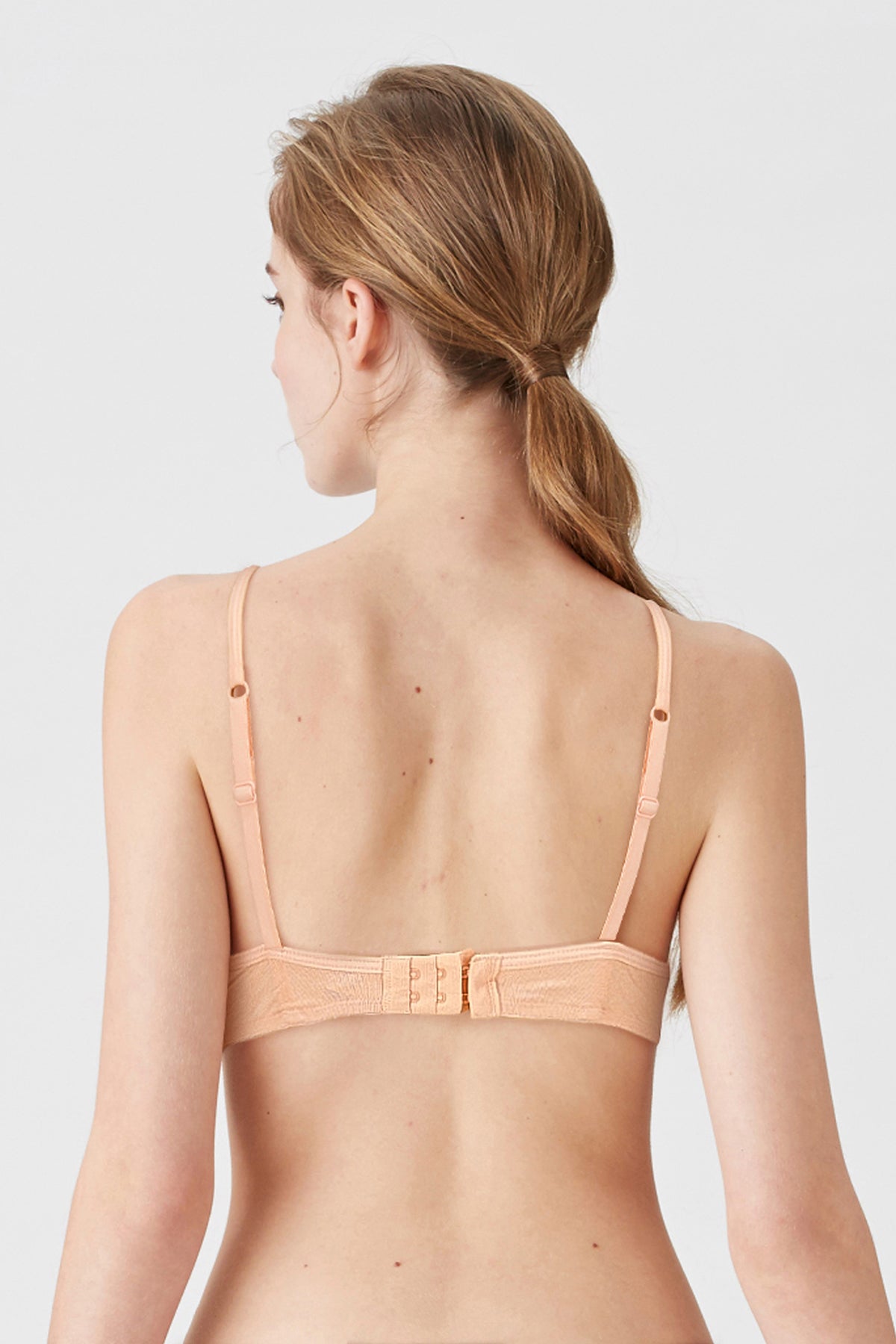 BLS - Abroud Non Padded Cotton Teen Bra - Skin